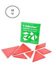 Yıldızlar Tangram Zeka Oyunu 12 li