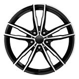 EMR-DY649-08 9.5x19"-5x120 ET37 72.6 Black Diamond Jant (4 Adet)