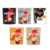 Nescafe 3ü1 Arada ve 2si1 Arada 10 lu Poşet 5 li Karma Paket
