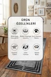 Ehl-27 Dijital Baskılı Kaymaz Yıkanabilir Yolluk - Leke Tutmaz