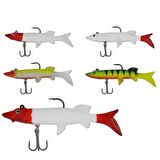 Wily Monster Turna Silikonu 14 cm 4’lü Paket RENK:7