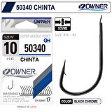 Owner 50340 Chinta Gun Black Chrome Olta İğnesi No:12