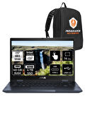 ASUS Expertbook B3 Flip i5 1335U 40GB RAM 4TB SSD 14" FHD FDOS Dokunmatik Bilgisayar & PER4 ÇANTA