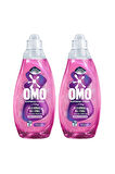 Omo Express Fresh Capcanlı Renkler Renkli Ve Siyahlar Sıvı Çamaşır Deterjanı 1480 ml X2