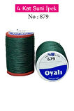 Oyalı 4 Kat Suni İpek İplik İğne Oyası Boncuk İpi Tığ Oyası No:879