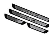 Citroen C5 Krom Kapı Eşik Koruması Exclusive Line 2001-2008 4 Parça
