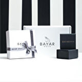 14 Ayar Altın Damla Yeşil Akik Halep Kolye