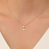 14 Ayar Altın Orion Yıldız Kolye