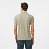 Nautica Erkek Bej Regular Fit Polo Yaka T-Shirt