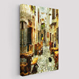 Güzel Sokak Tablosu - Beautiful Street-6406