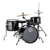 Ludwig The Pocket Kit By Questlove Black Sparkle Çocuklar İçin Akustik Davul Seti