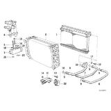 BMW E36 KALORİFER SU FLANŞI 64118390697