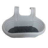  Nergiz  Askılı Balkon Saksısı Plastik Renkli Balkon Saksısı 40 cm