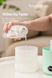 Hava Nemlendirici 700 ml Ultrasonik Buhar Makinesi | Aroma Difüzörü Aroma Terapi TOC 1003
