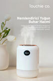 Hava Nemlendirici 700 ml Ultrasonik Buhar Makinesi | Aroma Difüzörü Aroma Terapi TOC 1003