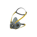 Mirka Yarım Yüz Maske Seti (A2P3 R) – A2P3 Filtreli, Profesyonel Kömürlü Maske