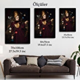 Svetlana Melik - Nubarova Kadının Hikayesi Kanvas Tablo -6417