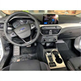 Ford Focus 2019-2021 Vites Çerçeve Kaplama - Titanyum Silver