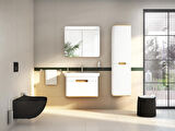 VitrA Sento 7748B083-0559 Rim-ex Asma Klozet, 54 cm, Mat Siyah