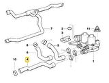 BMW E36 M50 VE M52 MOTOR KALORİFER HORTUMU 64211394293