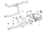 BMW E36 M40 M43 VE M44 MOTOR KALORİFER HORTUMU 64211394295