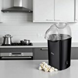 Zilan ZLN8045 Popcorn | Patlamış Mısır Makinesi | 1200W | Yağsız ve Sağlıklı Pişirme | Siyah
