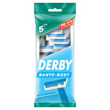 Derby Banyo 5 li Poşet Tıraş Bıçağı x 6 Adet