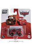 Disney Pixar Cars - Mini Racers - Red Fire Engine - Red Rossa