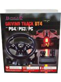 Kontorland Dt4 Ps4/ Ps3/ Pc/ Swıtch/ Androıd Için Tak Çalıştır Direksiyon Seti