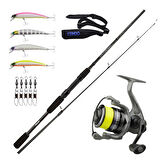 YekOutdoor Okuma Spin Olta Seti Okuma Wave Power 2,74 cm 7-30 gr 2 Parça Spin Kamışı&Dam Quick Dynabraid 4 3000S FD 3+1BB Olta Makinesi