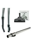 arçelik S 4120 Kanguru Süpürge Hortumu + Metal Boru Emici Set