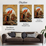 Fatih Sultan Mehmet Istanbul'a Girişi Tablosu - Fausto Zonaro -6439