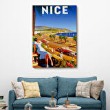 Nice Sahil Yolu Duvar Tablosu-6440