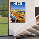 Nice Sahil Yolu Duvar Tablosu-6440
