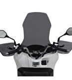 Honda Pcx 125 ,150 Ön Siperlik Camı Montaj Aparatlı 75cm Uzun Tur Camı Açık Füme 2021-24_Arasmoto