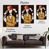 Kumarbaz Adam Dekoratif Duvar Tablosu-6443