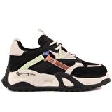 GUJA 24Y425 İTHAL KALIN TABAN FASHİON KADIN SPOR AYAKKABI