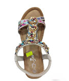 GUJA 24Y155 DOLGU TOPUK TAŞLI KADIN SANDALET