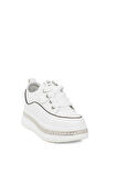 GUJA 24K308-1 TAŞ SARGILI KALIN TABAN KADIN SNEAKER AYAKKABI