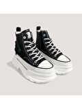 GUJA 24K345-4 YÜKSEK TABAN HAFİF KADIN SNEAKERS BOT