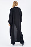 Babil Kumaş Kimono_Kmn31526 Siyah