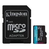 Kingston Sdcg4-1Tb 1Tb Microsdxc Canvas Go Plus Gen4 200Mb-S A2 U3 V30 Card + Adp Hafıza Kartı