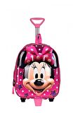 MİKİ MOUSE MİCKEY ÇEKÇEKLİ KIREŞ ANA OKUL GÜNLÜK SPOR VALİZ KIZ ÇOCUK SIRT ÇANTASI