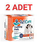 PatiCare Trainingpads Yavru Köpek Tuvalet Eğitim Pedi 60x90cm 30lu Çiş Pedi 2 adet