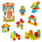Eğitici Multi Blok Büyük Bloklar 62 Parça - Çantalı Bultak Lego Blokları
