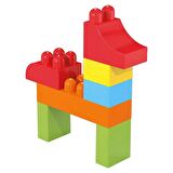 Eğitici Multi Blok Büyük Bloklar 62 Parça - Çantalı Bultak Lego Blokları