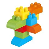 Eğitici Multi Blok Büyük Bloklar 62 Parça - Çantalı Bultak Lego Blokları