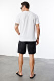 Erkek T-shirt %100 Pamuk Regular Fit Standart Kesim Bisiklet Yaka Basic Tişört BASIC-T-SHIRT1