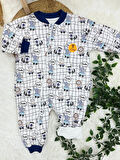  ERKEK BEBEK 2 TOG ARABA DESENLİ UYKU TULUMU %100 PAMUK KUMAŞ