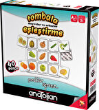 Anatolian Tombala - Meyveler ve Sebzeler Eşleştirme (40 Parça) 7408